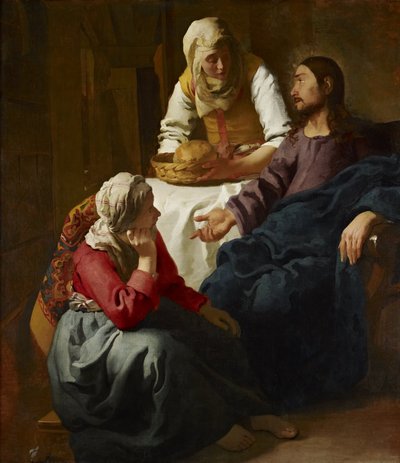 Christ in the House of Martha and Mary by Jan Vermeer van Delft